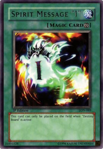 Spirit Message "I" - LON-089 Rare Unlimited