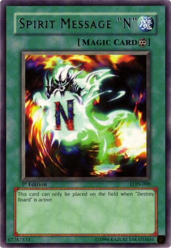 Spirit Message "N" - LON-090 Rare Unlimited