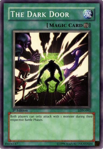 The Dark Door - LON-093 Common 1st Edition