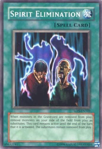 Spirit Elimination - LON-102 Common 1st Edition