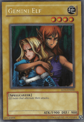 Gemini Elf - LON-EN000 Secret Rare Unlimited