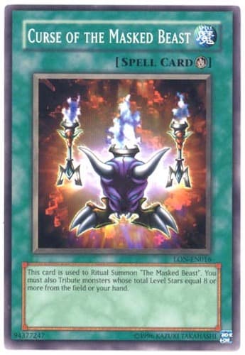 Curse of the Masked Beast - LON-EN016 Common Unlimited