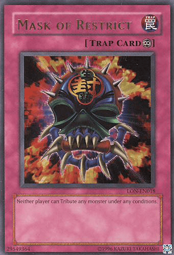 Mask of Restrict - LON-EN018 Ultra Rare Unlimited