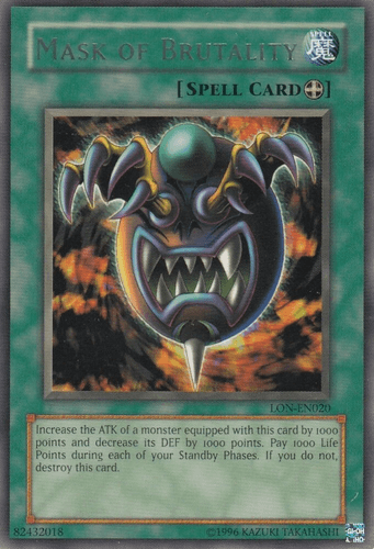 Mask of Brutality - LON-EN020 Rare Unlimited