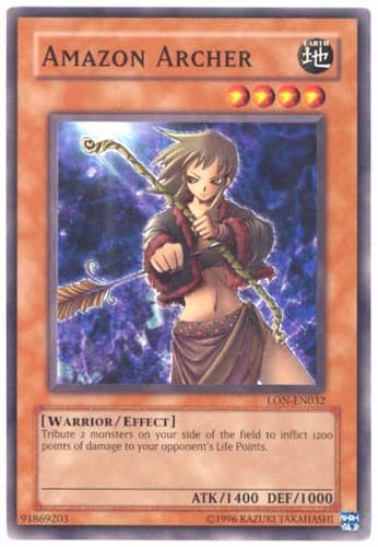 Amazoness Archer - LON-EN032 Common Unlimited