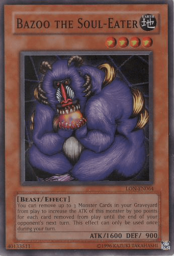 Bazoo the Soul-Eater - LON-EN064 Super Rare Unlimited