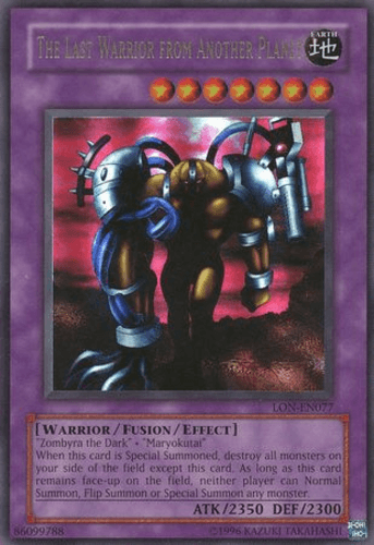 The Last Warrior from Another Planet - LON-EN077 Ultra Rare Unlimited