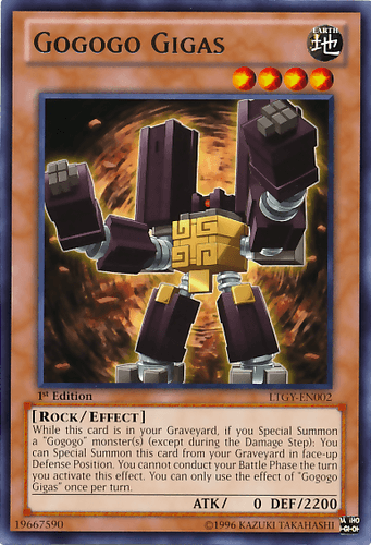 Gogogo Gigas - LTGY-EN002 Rare Unlimited