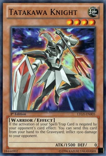 Tatakawa Knight - LTGY-EN005 Common 1st Edition