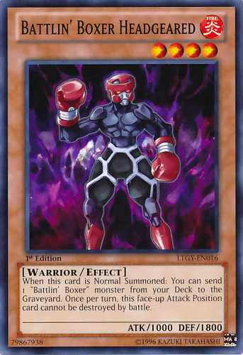 Battlin' Boxer Headgeared - LTGY-EN016 Common Unlimited