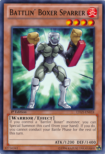 Battlin' Boxer Sparrer - LTGY-EN018 Common Unlimited
