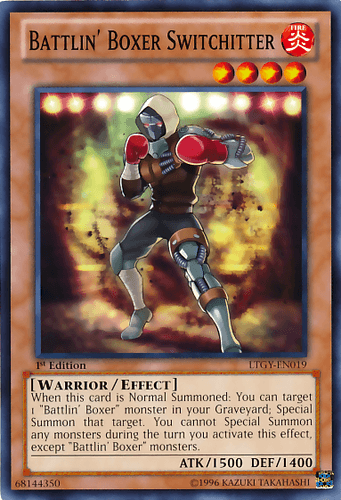 Battlin' Boxer Switchitter - LTGY-EN019 Common Unlimited