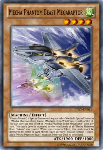 Mecha Phantom Beast Megaraptor - LTGY-EN021 Super Rare 1st Edition