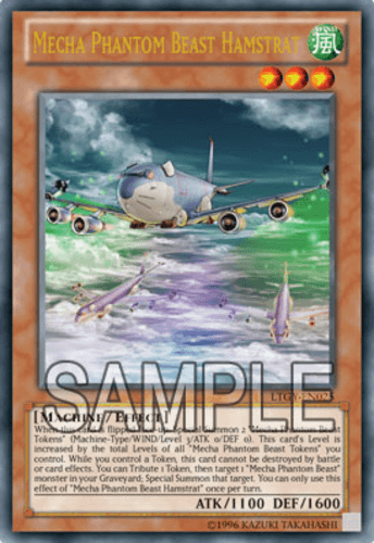 Mecha Phantom Beast Hamstrat - LTGY-EN025 Ultimate Rare 1st Edition