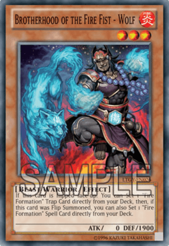 Brotherhood of the Fire Fist - Wolf - LTGY-EN026 Common Unlimited