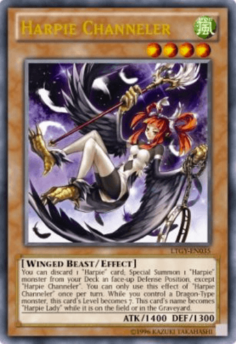 Harpie Channeler - LTGY-EN035 Ultimate Rare 1st Edition
