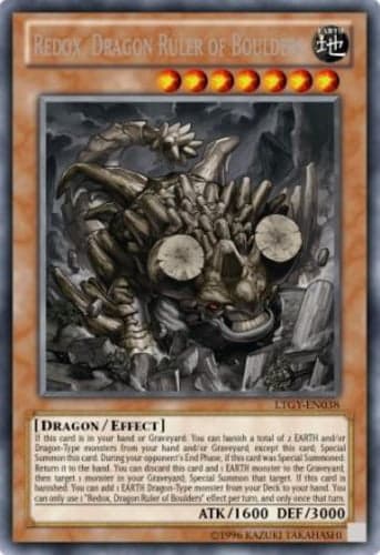 Redox, Dragon Ruler of Boulders - LTGY-EN038 Rare Unlimited