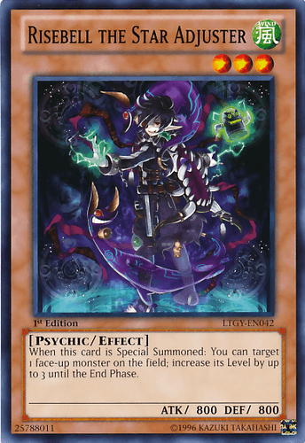 Risebell the Star Adjuster - LTGY-EN042 Common 1st Edition