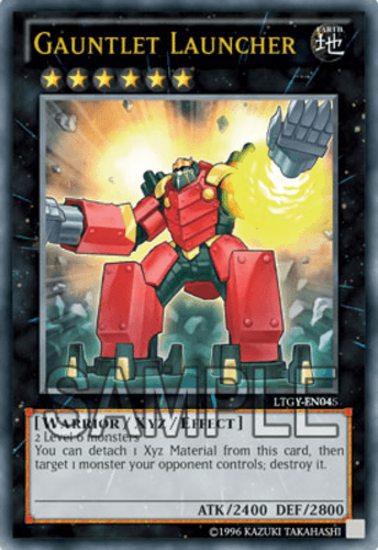 Gauntlet Launcher - LTGY-EN045 Ultra Rare 1st Edition