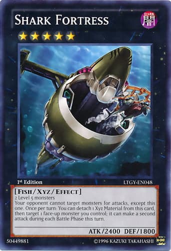 Shark Fortress - LTGY-EN048 Common 1st Edition