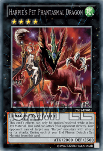 Harpie's Pet Phantasmal Dragon - LTGY-EN055 Rare Unlimited