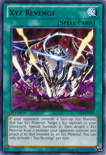 Xyz Revenge - LTGY-EN059 Rare Unlimited