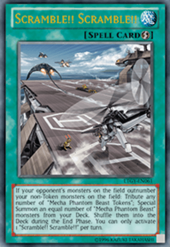 Scramble!! Scramble!! - LTGY-EN061 Ultra Rare Unlimited