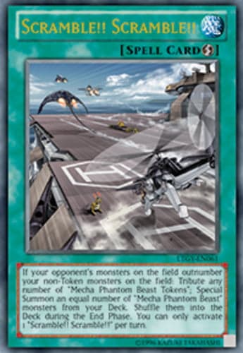 Scramble!! Scramble!! - LTGY-EN061 Ultimate Rare 1st Edition