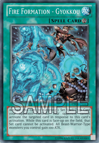 Fire Formation - Gyokkou - LTGY-EN062 Super Rare Unlimited