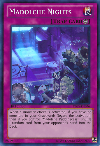 Madolche Nights - LTGY-EN076 Super Rare Unlimited