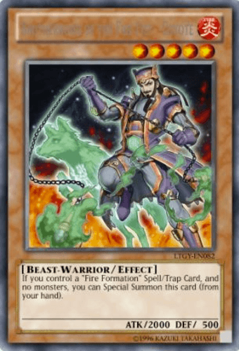 Brotherhood of the Fire Fist - Coyote - LTGY-EN082 Secret Rare 1st Edition