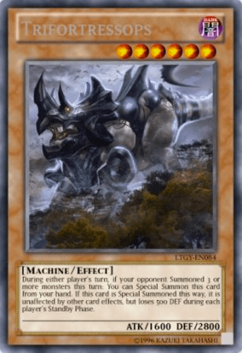 Trifortressops - LTGY-EN084 Rare Unlimited