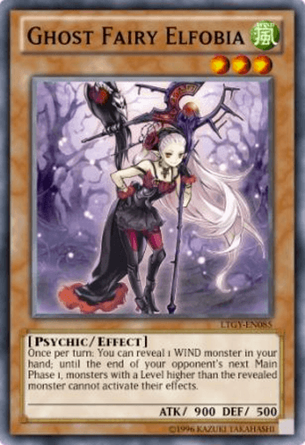 Ghost Fairy Elfobia - LTGY-EN085 Super Rare 1st Edition