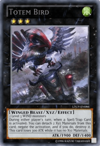Totem Bird - LTGY-EN086 Secret Rare 1st Edition