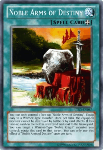Noble Arms of Destiny - LTGY-EN087 Super Rare Unlimited