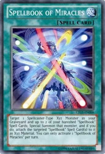 Spellbook of Miracles - LTGY-EN088 Common Unlimited