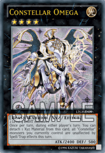 Constellar Omega - LTGY-EN091 Ultimate Rare 1st Edition