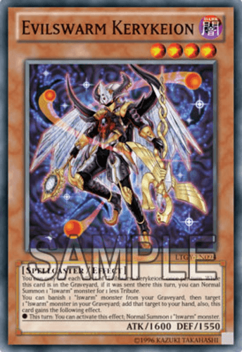 Evilswarm Kerykeion - LTGY-EN094 Super Rare 1st Edition