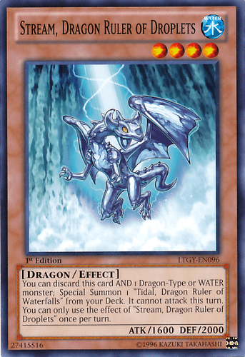 Stream, Dragon Ruler of Droplets - LTGY-EN096 Common Unlimited