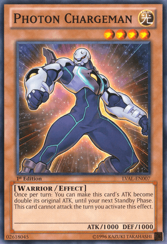 Photon Chargeman - LVAL-EN007 Common Unlimited