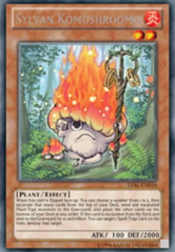 Sylvan Komushroomo - LVAL-EN016 Rare 1st Edition
