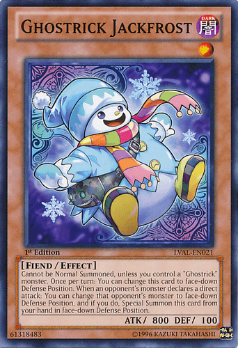 Ghostrick Jackfrost - LVAL-EN021 Common Unlimited