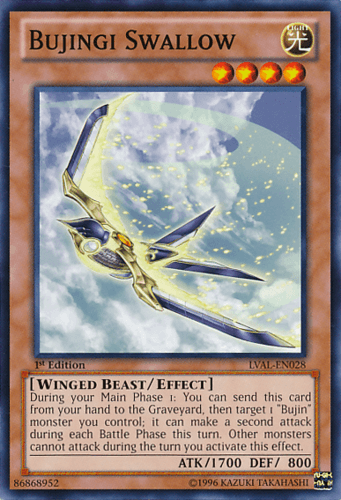 Bujingi Swallow - LVAL-EN028 Common 1st Edition