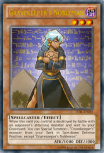 Gravekeeper's Nobleman - LVAL-EN031 Ultra Rare Unlimited