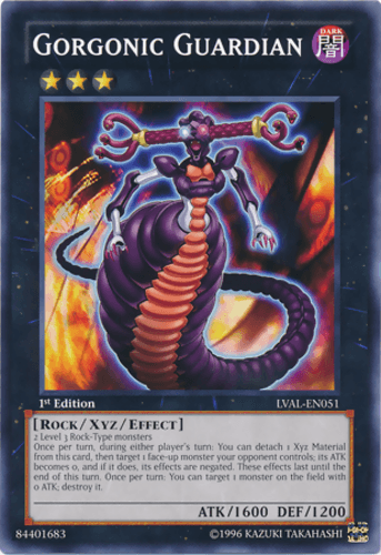 Gorgonic Guardian - LVAL-EN051 Common 1st Edition