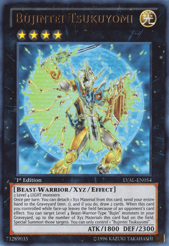 Bujintei Tsukuyomi - LVAL-EN054 Ultimate Rare 1st Edition