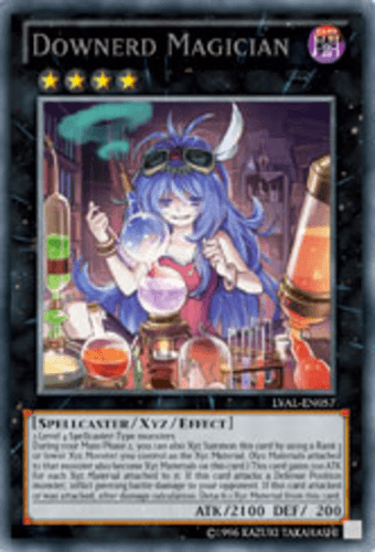 Downerd Magician - LVAL-EN057 Secret Rare 1st Edition