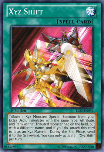 Xyz Shift - LVAL-EN061 Common 1st Edition