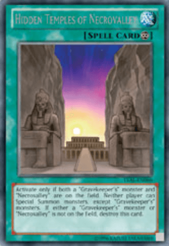 Hidden Temples of Necrovalley - LVAL-EN066 Rare Unlimited