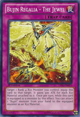 Bujin Regalia - The Jewel - LVAL-EN075 Common Unlimited